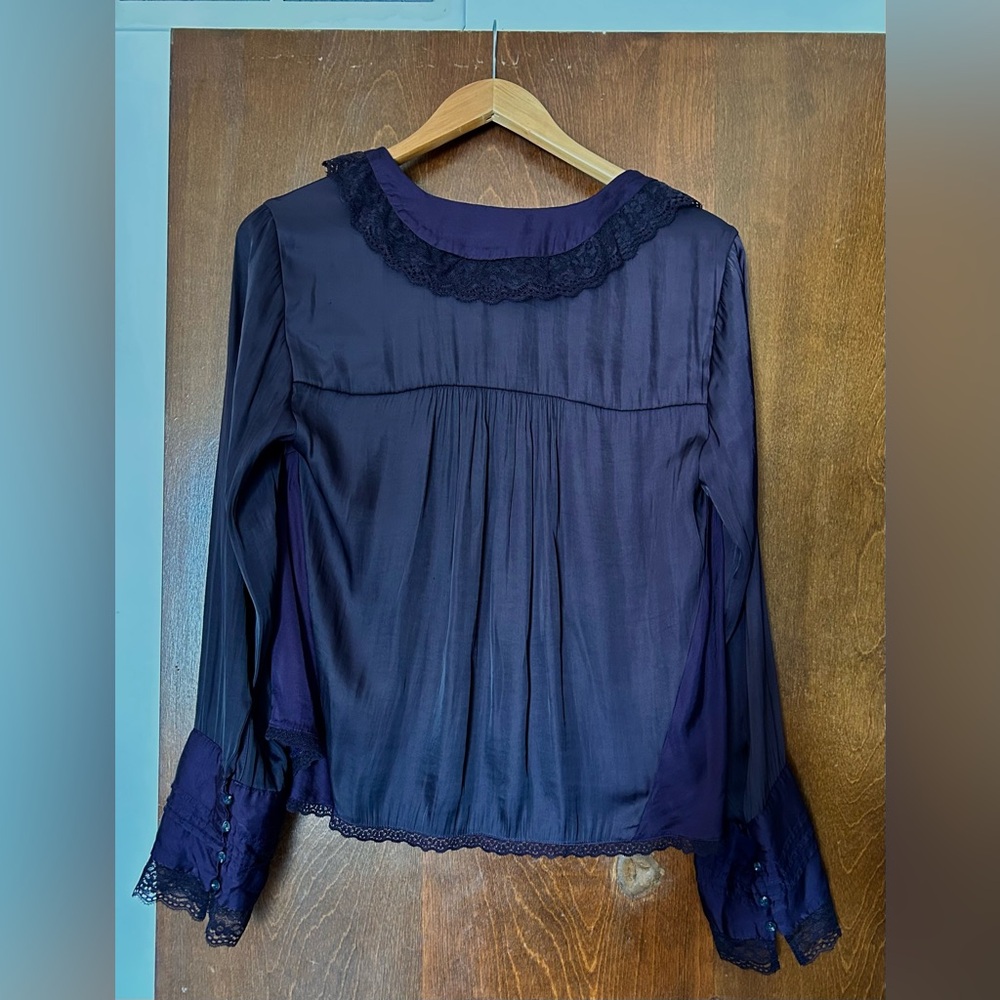 Free People Elsa Silky Bed Jacket - Picture 8 of 8